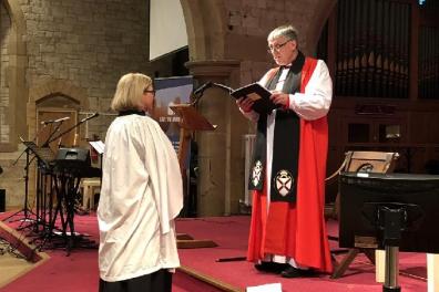 Open Service welcomes the new Archdeacon of Tonbridge